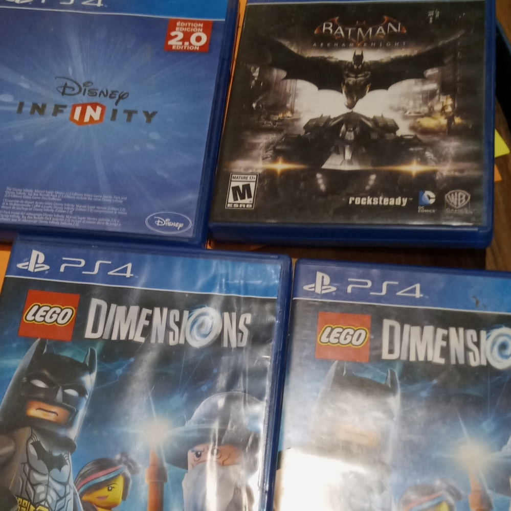 PS4 games and characters